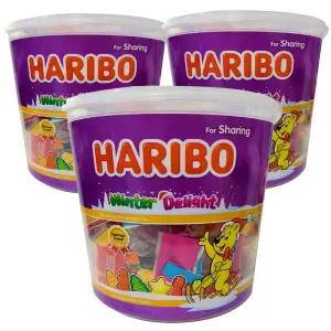 크리스마스 하리보 젤리 980g X 3통 아이들 학교 간식