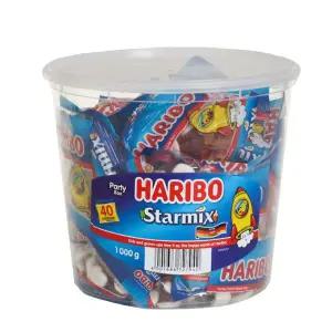 하리보 스타믹스 젤리 1kg 1개 1000g 개별포장 학교간식 곰젤리 믹스젤리