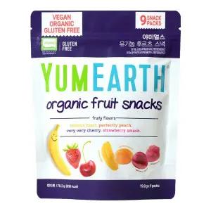 야미얼스 유기농 후르츠 스낵 젤리 178.2g-오가닉 패밀리팩 간식