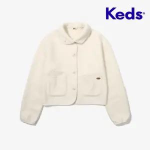 KEDS 카라 플리스 자켓_KD2PLG4101FCRM