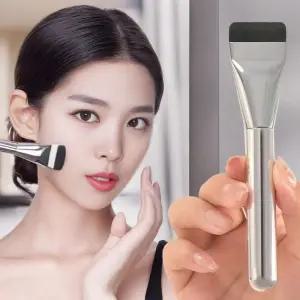 스파츌라 브러쉬 파데 파운데이션 붓 화장 솔 납작