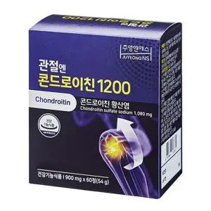 주영엔에스 관절엔 콘드로이친 1200 900mg 60정 1개