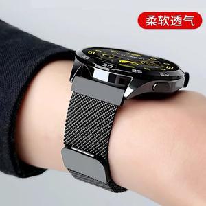 삼성 갤럭시 워치 7 6 5 4 44mm 40mm용 22mm 밴드 마그네틱 클래식 브레이슬릿 스트랩 4/6 메탈 20mm 밀라니즈 루프