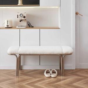 벤치 의자 1200 하얀색 우드슬랩 식탁 벤치체어 월넛 (78x40)라이트 등받이없는