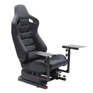 시뮬레이터 조이스틱 비행 로커 브래킷 조종석 패드 의자 책상 조종기 항공