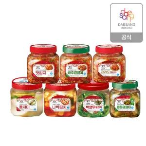 [종가][본사직영]간편하게 먹는 종가 PET김치 2개 골라담기(봄동/겉절이/백열무물/나박/동치미/맛김치 외)