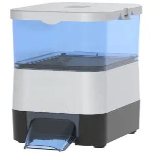 태양열 자동 물고기 먹이 공급기 방수 연못 잉어 거북이 타이머 급식기 실외용