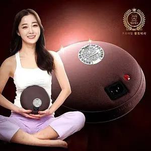 황토박사 따스미 게르마늄 찜질기 뜸질기 충전식 온열 배찜질기 황토 세라믹볼 축열식