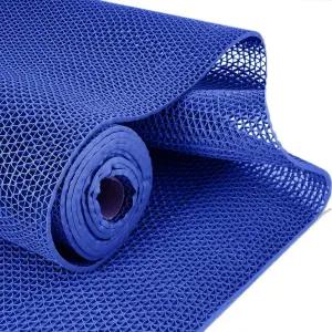 유요유 논슬립 배수 매트 3x10피트 구멍이 있는 부드러운 PVC 바닥 욕실 정원 수영장 실내 습윤 공간을