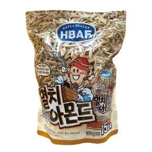 HBAF 멸치 아몬드 30g x 15개