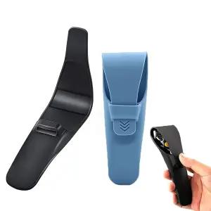 ZBJBinCH 2 PCS 실리콘 면도기 케이스 여행용 수동 보호대 질레트 파커 머쿠르 면도기와 호환되는 안전