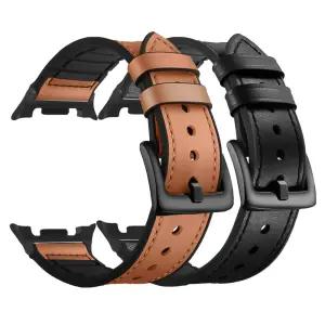 갤럭시 워치8 클래식 46mm 44mm 40mm 울트라 47mm 컴포트 레더 하이브리드 시계줄 스트랩 밴드