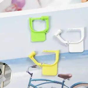 [셀러에이드]봉인 안전 중요 자물쇠 플라스틱 잠금 물품 고리1P