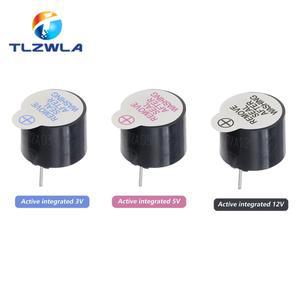 10PCS 12095 액티브 버저 알람 3V 5V 12V 12x9.5mm 사운드 스피커