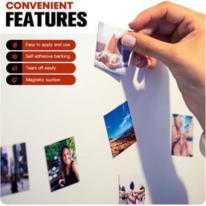 자석 테이프 롤 접착식 강력 스트립 DIY 공예 프로젝트 냉장고 보드 가정  사무실용 3M