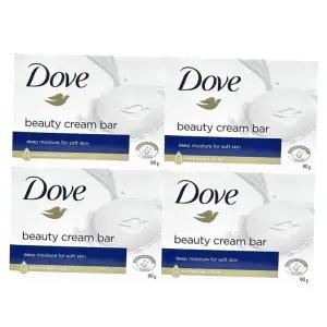미용비누 도브 뷰티 크림 뷰티바 세수비누 클렌징바 4개입 90g