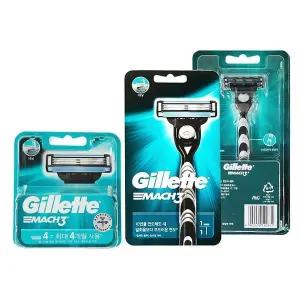 TBZ 3중 면도날 4개입 마하3 면도기세트 면도용품