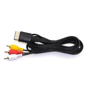 세가 드림캐스트 DC128호환  3 RCA 케이블 1.8m 오디오 비디오 남성 스테레오 연장선