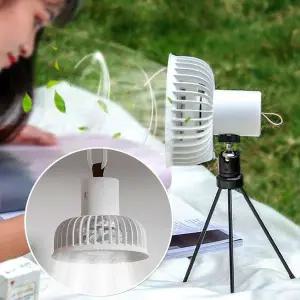 [셀러에이드]TBZ 충전식 무선 저소음 아웃도어 선풍기 시원한선풍기