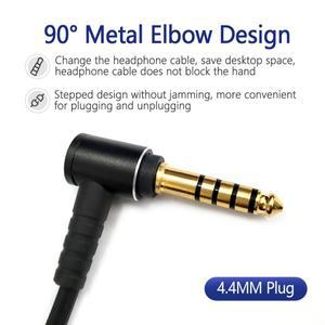 기술 오디오  케이블 헤드폰 밸런스드 SONY WH-1000XM2 XM3 XM4 H900N 800에 호환한 4.4MM ~ 3.5MM 플러그