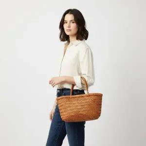 [드래곤디퓨전] 미니 플랫 고라백 탄 토트백 152679889