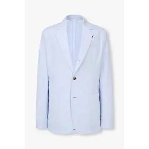 [폴스미스] 퓨어 코튼 투 버튼 자켓 라이트 블루 151485952