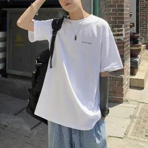 남자 HDT700K7 캐주얼 로고티 가을 이너티 영문 무지 반팔티