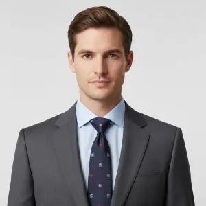 [에트로] 페가수스 로고 실크 타이 151403346