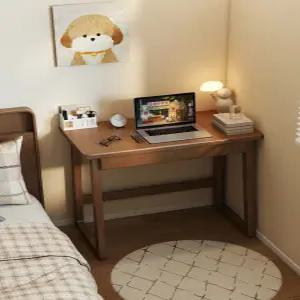 원목 책상겸테이블 접이식책상 싱글 일인 800 서랍