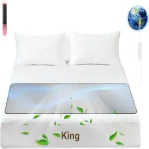 침대용 XKETA 그래핀 접지 매트 더 나은 수면 및 에너지 향상을 위한 실내 지구 요법 - 접지된 이점이 있는