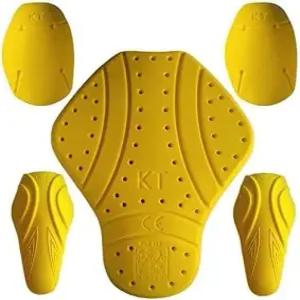 모토스타일웨어 - 5대의 PC CE 레벨 2 인증 갑옷 패드 l 승인된 등 어깨 팔꿈치 보호 삽입물.