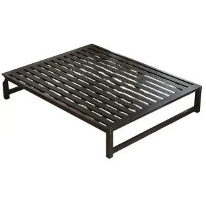 조립식 평상 침대 침실인테리어 르에반 접이식 간이 침대틀 원목 저상형