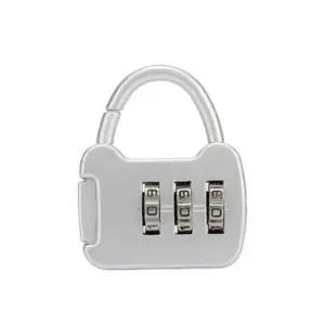 아연 다이얼 번호 보관 자물쇠 작은 비밀 다용도 3단 미니잠금장치