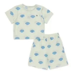 [블루독베이비] 26SS MN)구름도기 플리츠 상하세트 (4637067211)