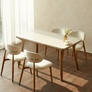 보루네오 엘리브 애쉬 듀얼 세라믹 테이블 4인식탁 fn113