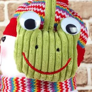 [셀러에이드]TBZ 동글동글 청개구리 귀마개 겨울 겨울방한용품 귀도리 겨울