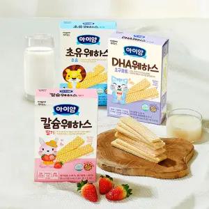 아이얌 웨하스세트 (초유, 요구르트, 딸기 각 3개씩 총 9개)