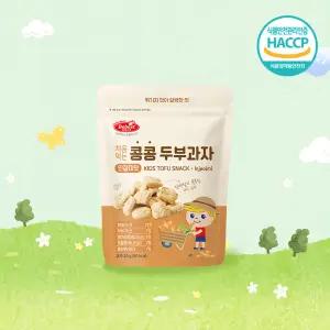 베베스트 처음먹는 콩콩 두부과자 인절미맛 20g 해썹 아기과자 아기간식