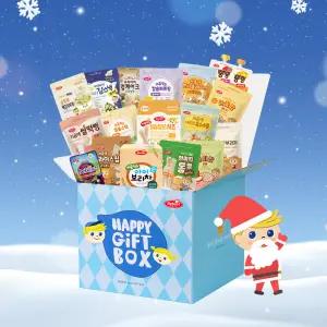 베베스트 18가지 아기 과자 간식 선물세트 조카 돌잔치 아이 간식 블루, 1개