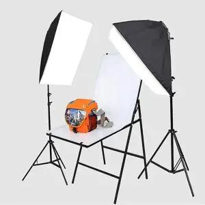 [셀러에이드]BS 촬영지속광 스튜디오 조명 4구 촬영조명