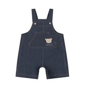 [압소바] (백일/돌선물) (아기청바지) 벨로 5부 오버올 (A1324201)