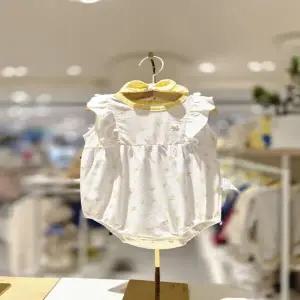 [블루독베이비 10] 26SS신상 (CR)프릴나시바디수트(출산백일아기옷) (4637004011)