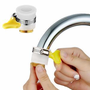 수도꼭지용 조절 가능한 수도꼭지 어댑터, 13 u201314mm, 16.5 u201318mm, 22 u201323.5mm 외경에 적합하며, 55 /64