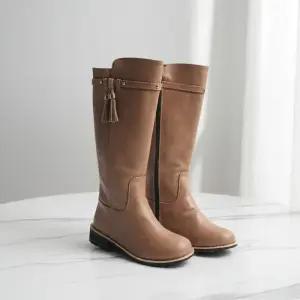 태슬장식 키즈 롱부츠 초등학생 겨울신발 털부츠