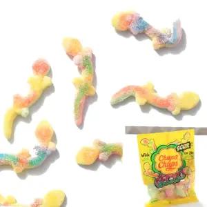 디저트 식당후식 종합캔디 게코 츄파춥스 새콤한 젤리 도마뱀 90gx5봉 신맛