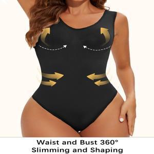 Shapewear 바디 슈트 끈 팬티 Fajas 셰이퍼 여성용 원활한 라이트 배꼽 컨트롤 슬리밍 플랫 속옷 오픈 가랑