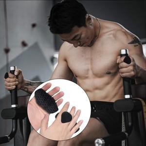 실리콘 체조 그립 핑거리스 피트니스 장갑 세트 남성 및 풀 크로스 트레이닝 팜 핸들 보호