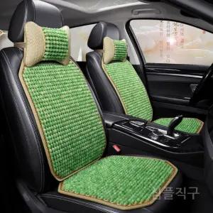 자동차옥시트 시원한 옥시트 지압  여름 시트 매트 구슬시트 등받이 카시트