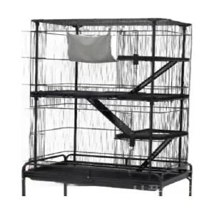 대형날림장 블랙 새장 케이지 대형 번식용 하늘다람쥐 슈가글라이더 조류 무광 사육장