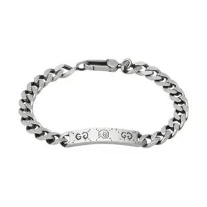 (케이스,쇼핑백포함)(공식매장AS가능)  고스트 체인 팔찌 실버 455321 J8400 0701